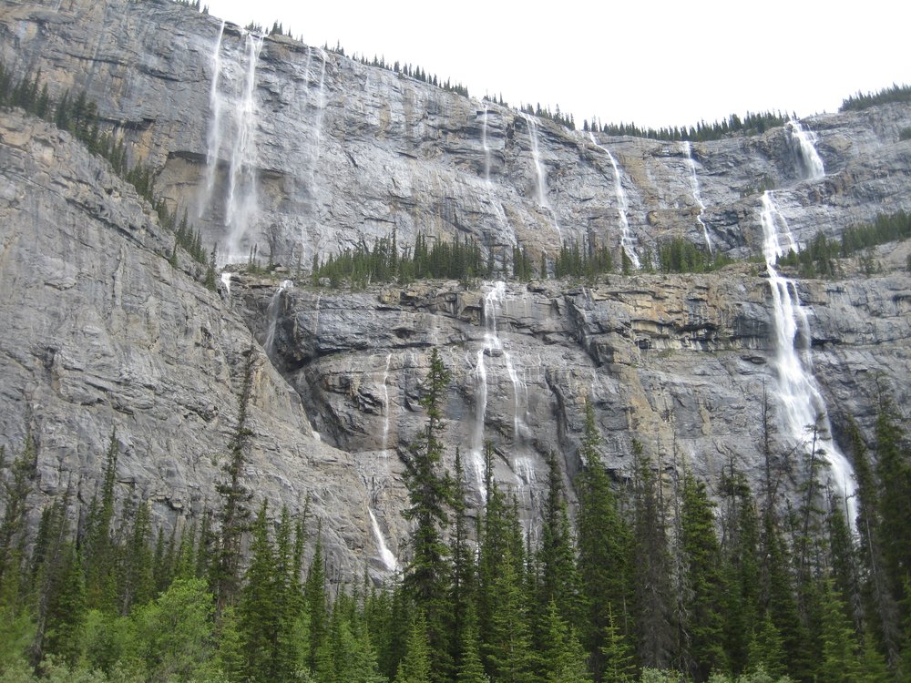 You'll be weeping with joy after the downhill stretch ending at the Weeping Wall