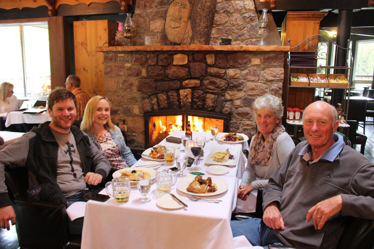 Meet new friends over tasty meals each evening