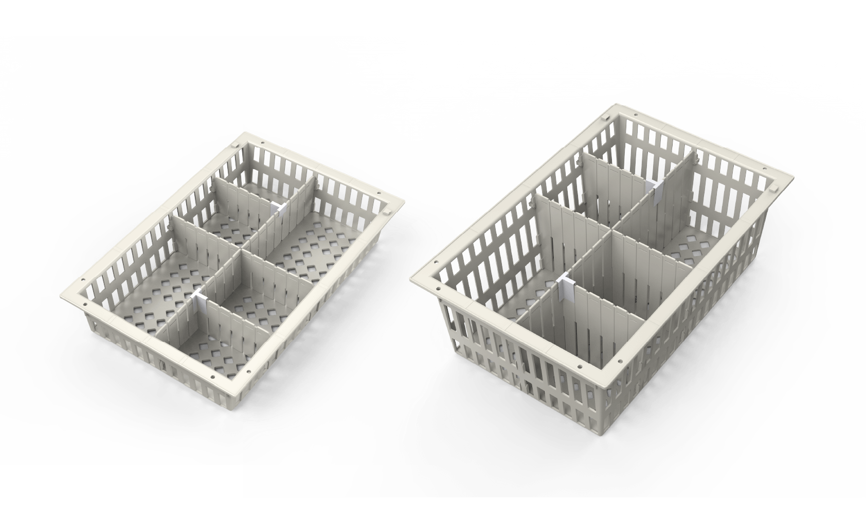 UNICAS storage baskets BASK-10 and BASK-20