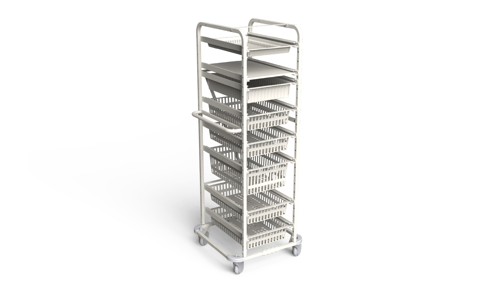 Single-bay open high-density trolley UT60-1