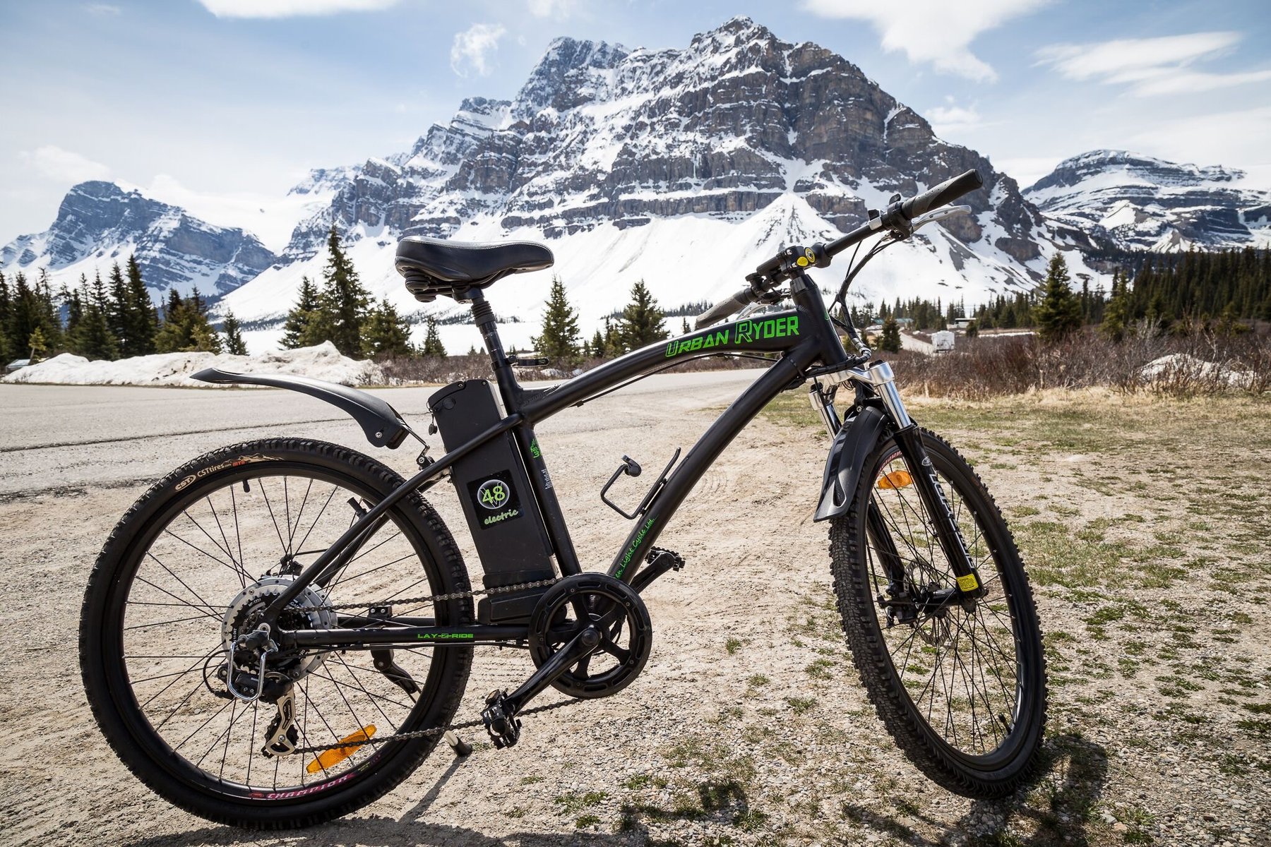 Scared of bumps in the road? E-bikes are available to rent