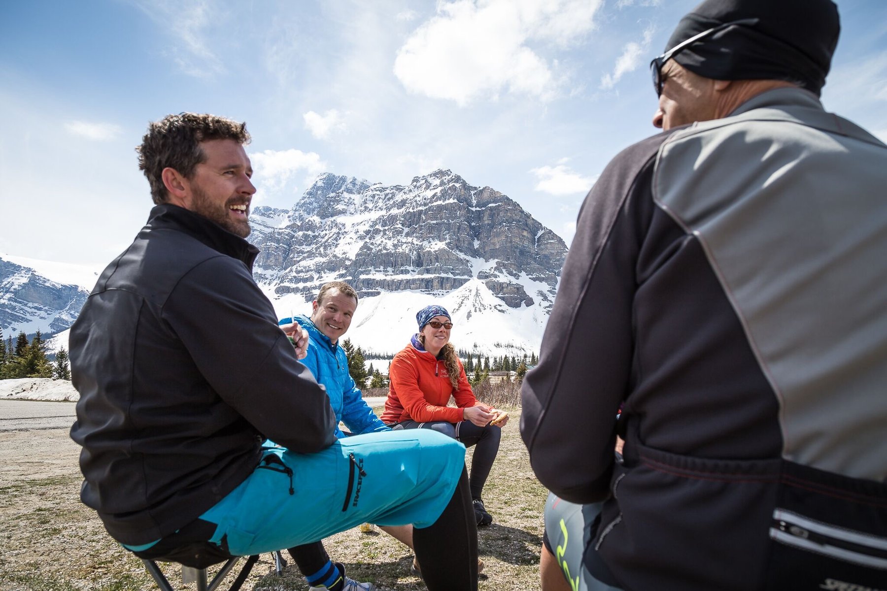 We'll keep you well fed at spectacular rest stops along the way, Bow Lake