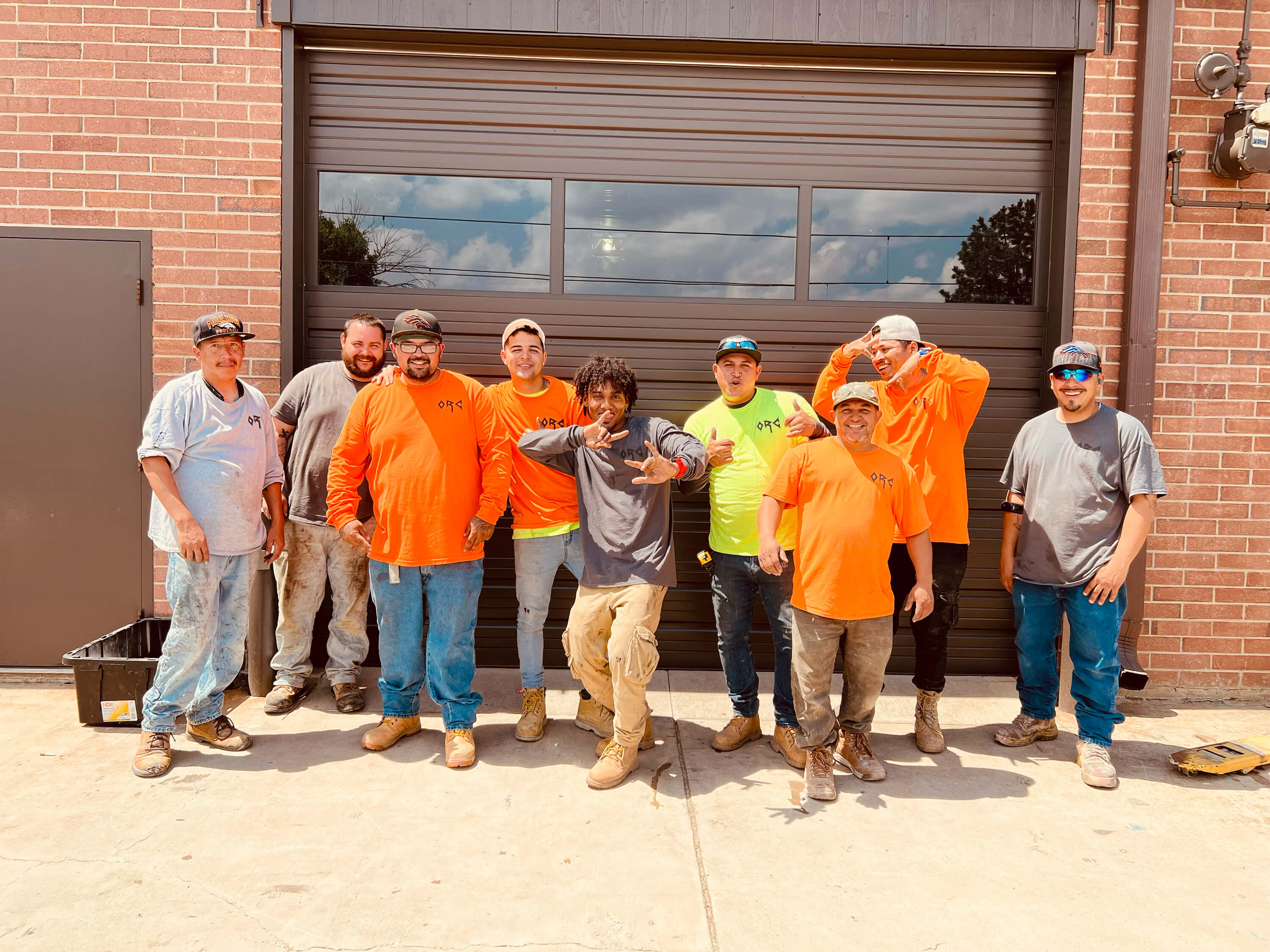 ORC Concrete Solutions team on the job