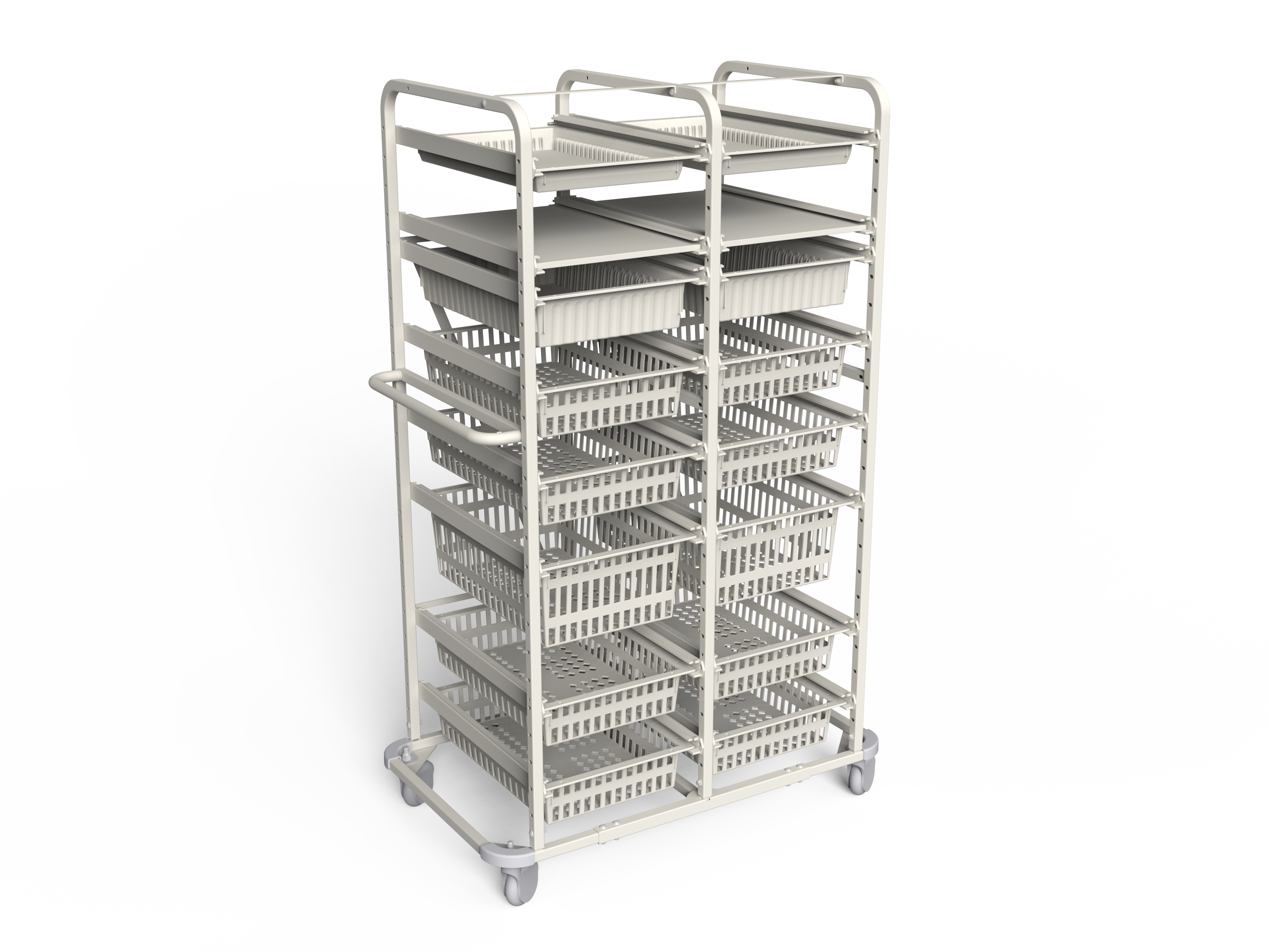 UNICAS UT60-2 open high-density trolley