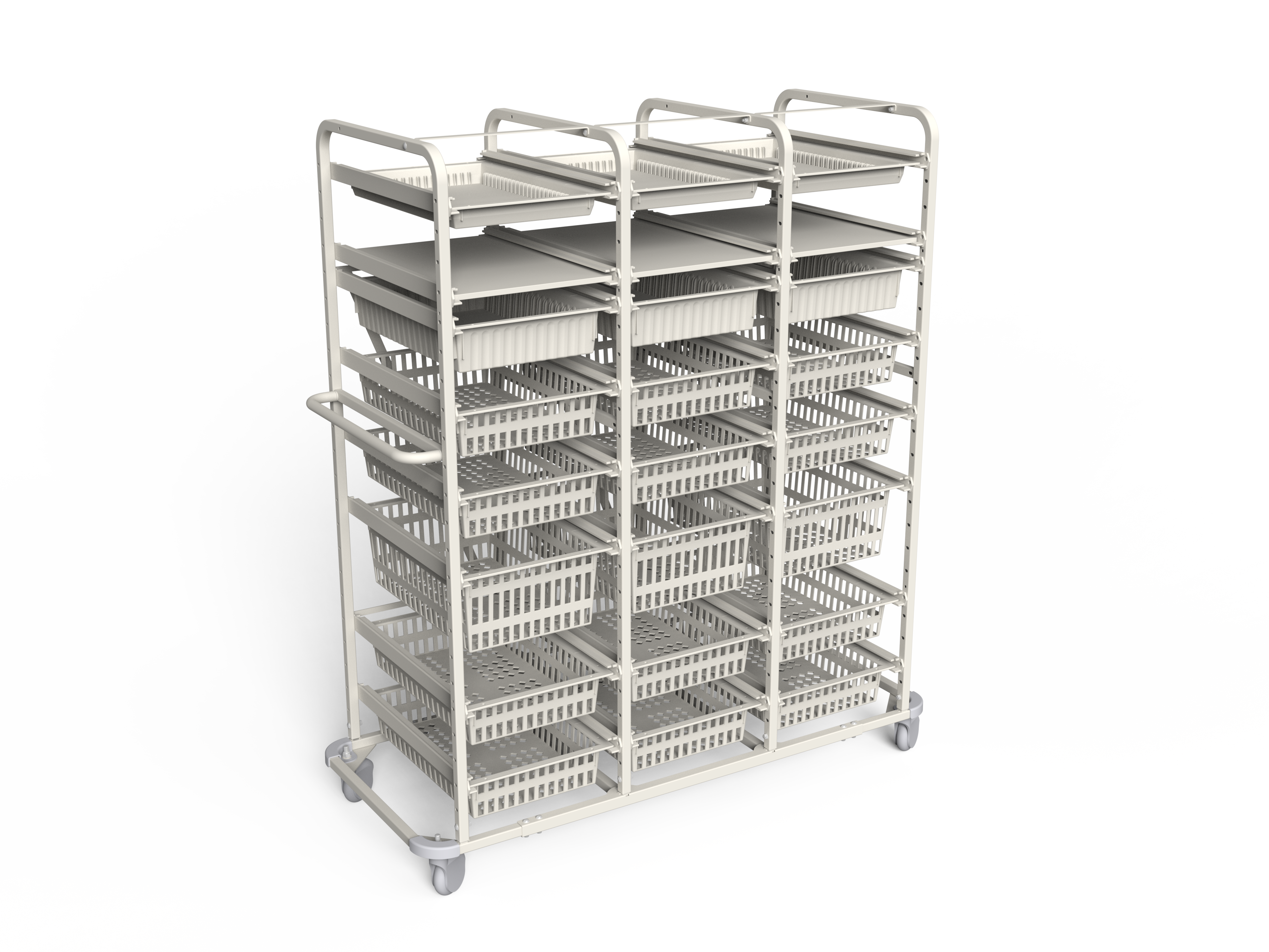 UNICAS UT60-3 open high-density trolley