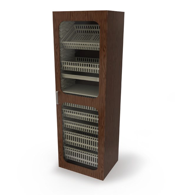 Tall 40-series medical storage cabinet UL40-6.5-GD-R