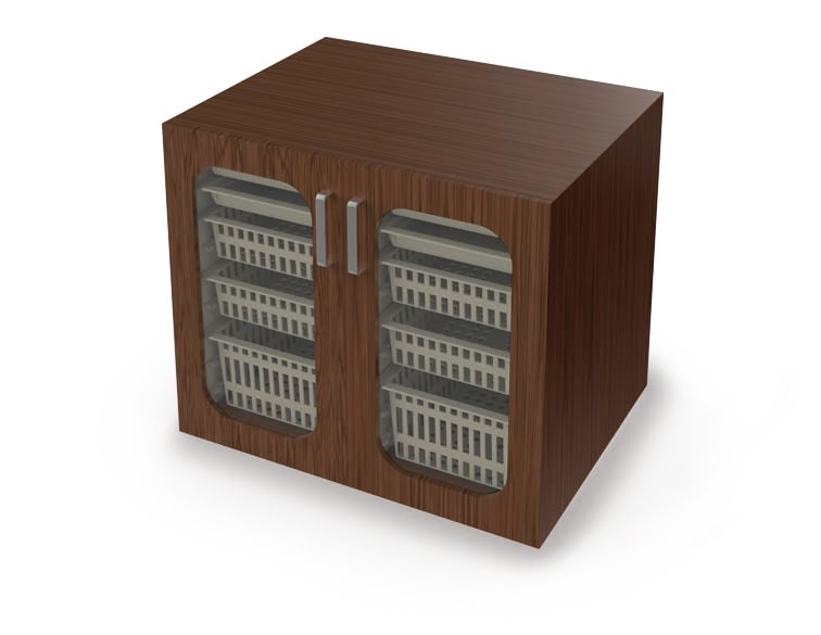 Short 60-series (deep) medical storage cabinet UL60-2.5-GD-L/R